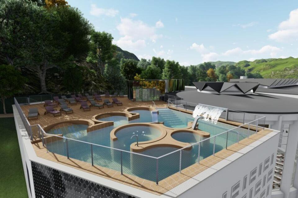 Appartement 2 Personnes Cures Ski Luchon Bagnères-de-Luchon Esterno foto